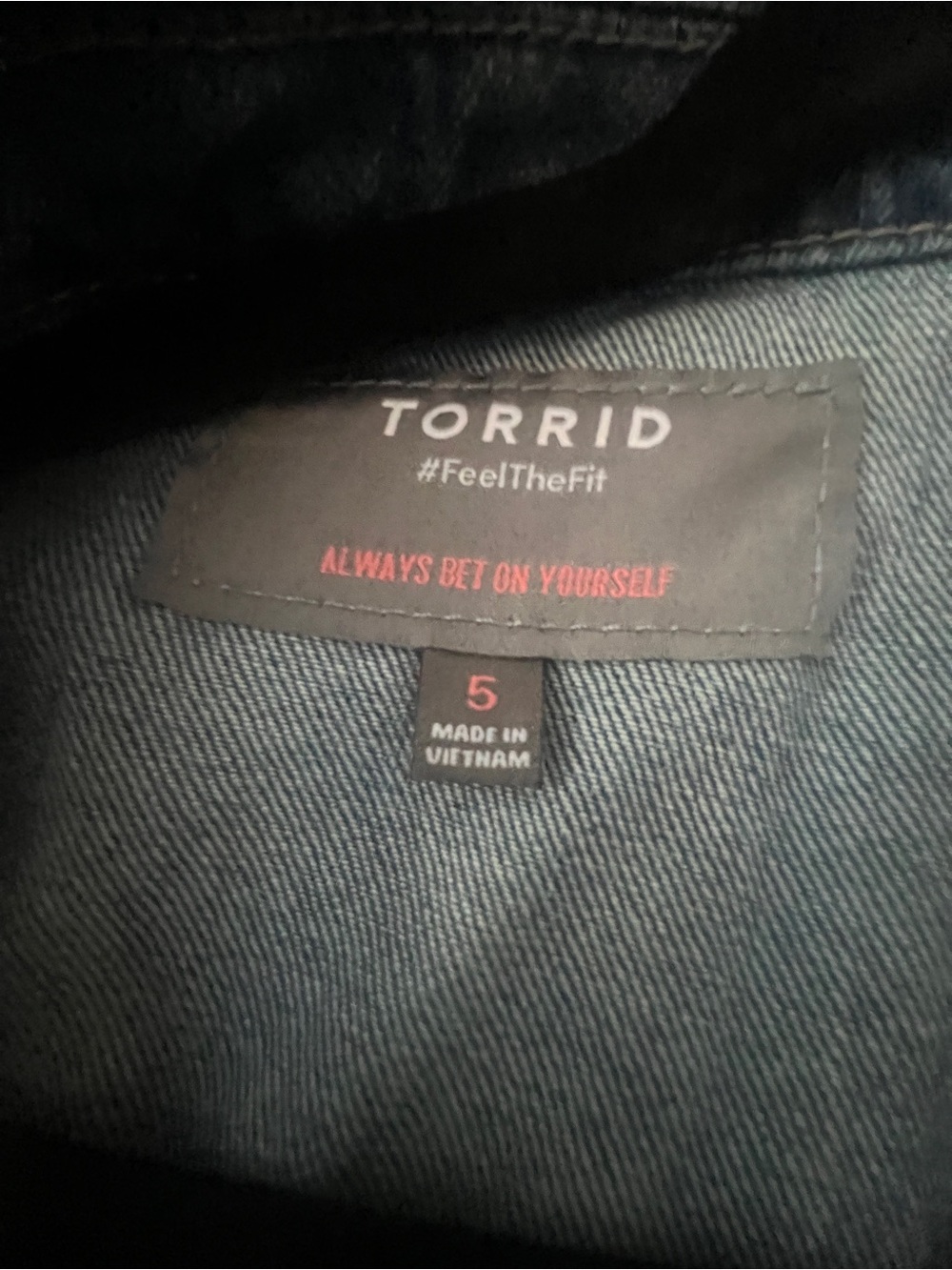 torrid light Wash Denim Jacket - Picture 4 of 4